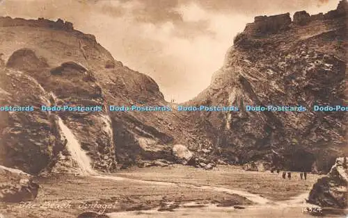 R484158 Tintagel Postkarte Der Strand