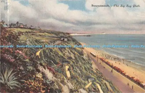 R486275 Bournemouth The Zick Zag Path J E Beale The Artistic Series