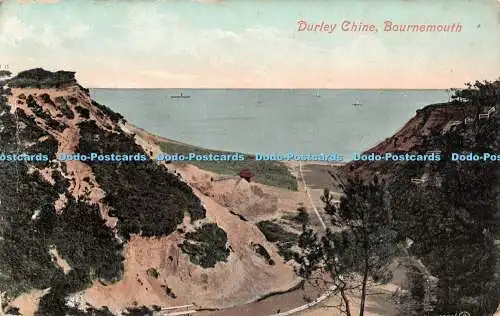 R486276 Bournemouth Durley Chine Valentine 1909