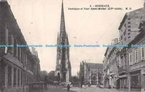 R489271 Bordeaux Basilique et Tour Saint Michel Marcel Delboy