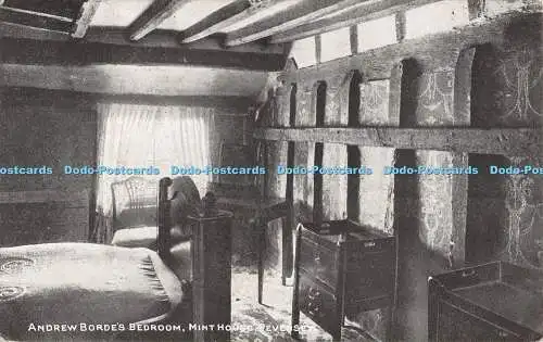 R484169 Pevensey Andrew Borde Schlafzimmer Münzhaus Postkarte