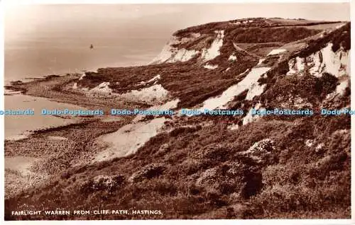 R489282 Hastings Fairlight Warren von Cliff Path Norman Shoesmith and Etheridge