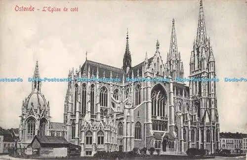 R484177 Ostende L Eglise de Cote V G