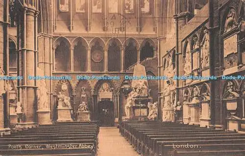 R486307 London Westminster Abbey Poet Corner S S U