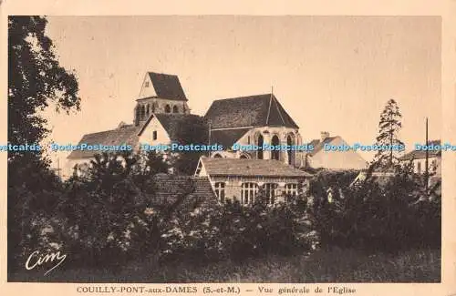 R489304 Couilly Pont aux Dames S et M Vue Generale de l Eglise Coll Anglade Comb