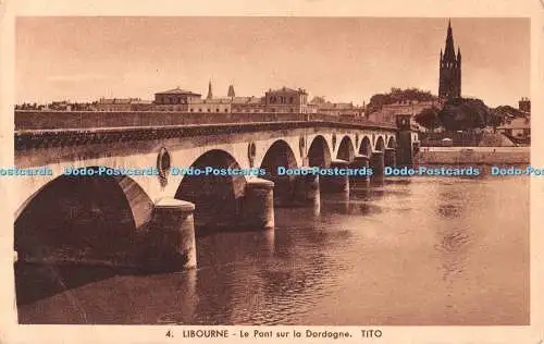 R489306 Libourne Le Pont Sur la Dordogne Tito M Berjaud