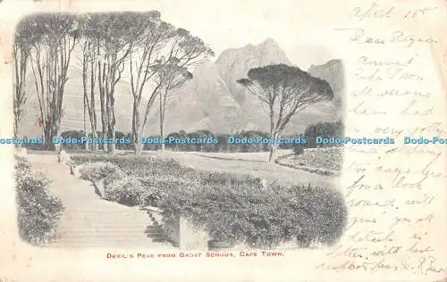 R486311 Cape Town Devil Peak von Groot Schuur