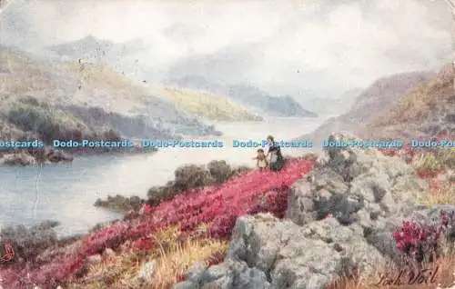 R486315 Loch Vail Malerische Lochs Tuck Aquarette Postkarte 6273 1905