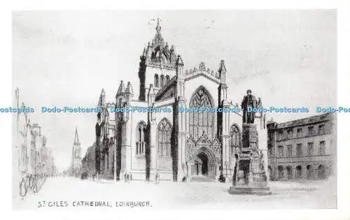 R486317 Edinburgh St Giles Cathedral E T W Dennis