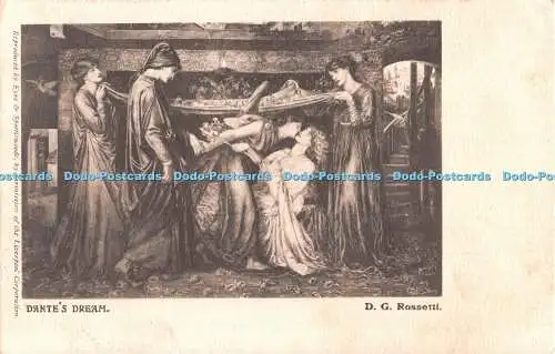 R489329 Dante Dream D G Rossetti Eyre and Spottiswoode