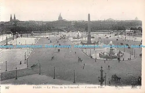 R486445 Paris Concorde Place ND Phot Neurdein Freres