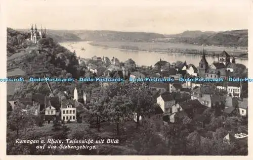 R484333 Remagen a Rhein Teilansicht mit Blick auf das Siebengebirge Ka Ro Ba Ne