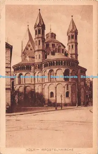 R486522 Köln Apostelnkirche K T F 1919