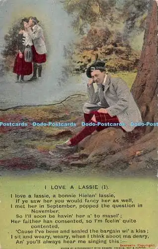 R489528 I Love a Lassie Bamforth Serie Nr 4697 1