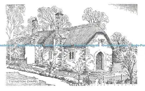 R484483 Postkarte Tivington Chapel