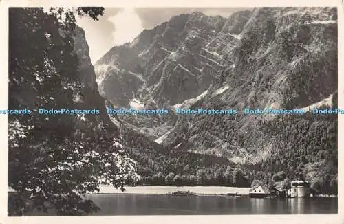 R488320 No 358 St Bartholoma am Königssee mit dem Watzmann Karl Ermisch