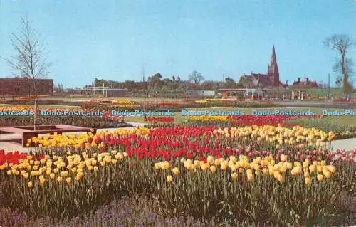 R488385 Springfields Spalding Gesamtansicht Spring Showgarden Spring Farbe Pu