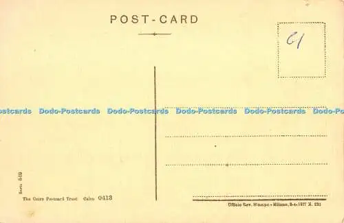 R489922 Fassade du St Sepulcre Grabeskirche Kairo Postkarte Tr