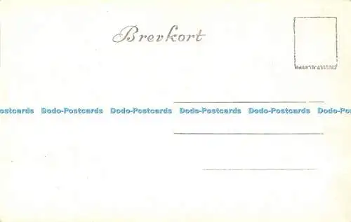 R488563 Bergenhus K K Bergen Postkarte