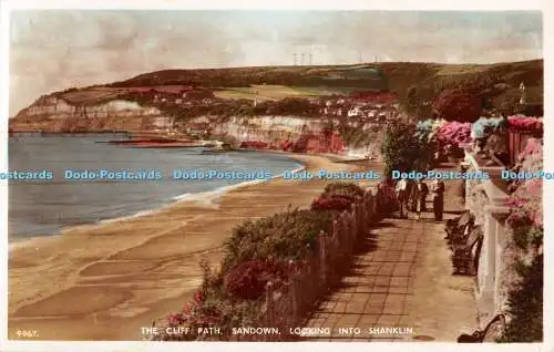 R488668 Sandown Blick in Shanklin The Cliff Path Nigh