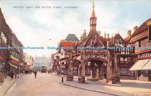 R488687 Salisbury Poultry Cross and Silver Street Valentine Valesque 1946