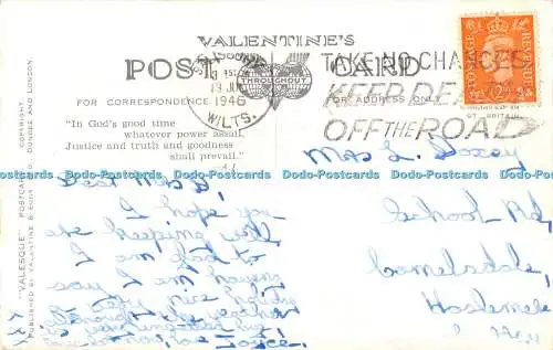 R488687 Salisbury Poultry Cross and Silver Street Valentine Valesque 1946