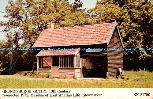 R490218 Grundisburgh Smithy 18. Jahrhundert umgebaut 1972 Museum of East Anglian