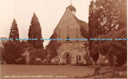 R488760 Beaulieu Kirche und Abteimauern Richter 5266