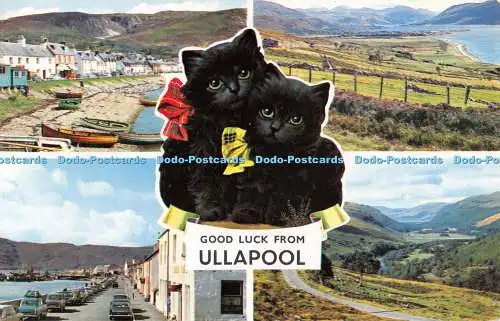 R490293 Viel Glück von Ullapool The Valley of the Broom Shore Street Multi View