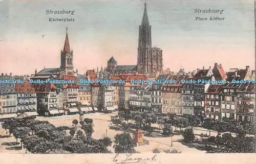 R490358 Straßburg Place Kleber Victors 1905