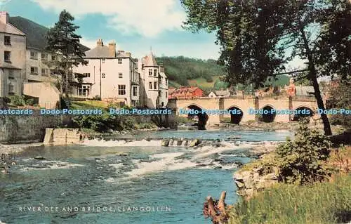 R490363 Llangollen River Dee and Bridge J Salmon Cameracolour