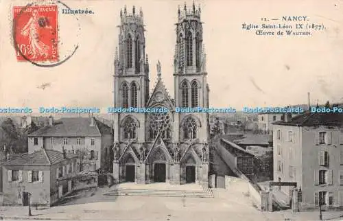 R490376 Nancy Eglise Saint Leon Oeuvre de Wautrin 1910