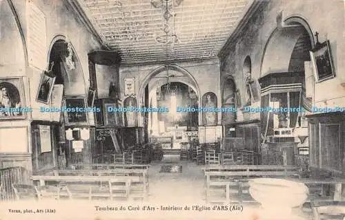 R490379 Tombeau du Cure d Ars Interieur de l Eglise d Ars Vernu