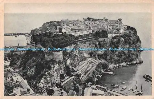 R490483 La Cote D Azur Le Rocher de Monaco Rella