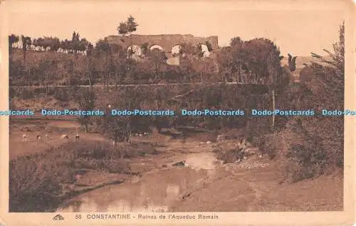 R490484 Constantine Ruines de l Aqueduc Romain C A P