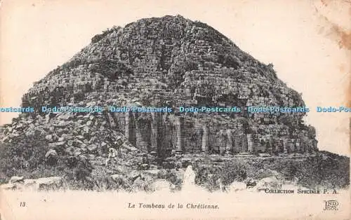 R490487 Le Tombeau de la Chretienne Speciale P A ND Phot Neurdein et Cie 1918