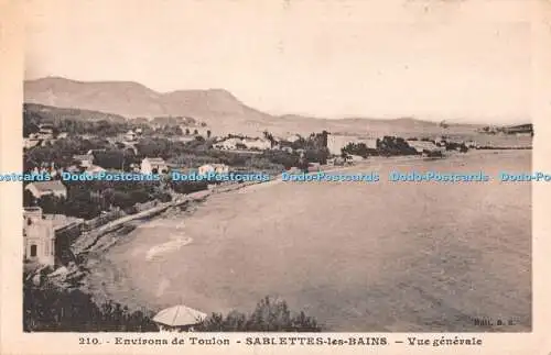 R490493 Environs de Toulon Sablettes les Bains Vue Generale Bouvet Sourd