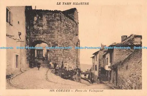 R490494 Cordes Porte du Vainqueur Le Tarn Illustre Poux