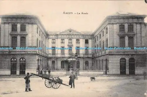 R490497 Macon Le Musee Postkarte 1916