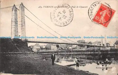 R490498 Verdun sur le Doubs Pont de Chauvort Roussotte Guionie and Cie