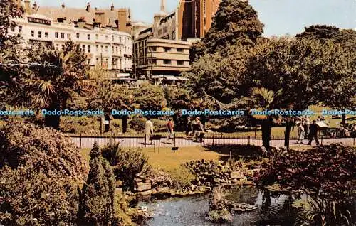 R490567 Bournemouth Gardens Serie The Lily Pond Thunder and Clayden Sunray