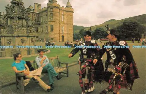 R490607 Schottland Der Palast von Holyroodhouse befindet sich am Ende des Royal Mi