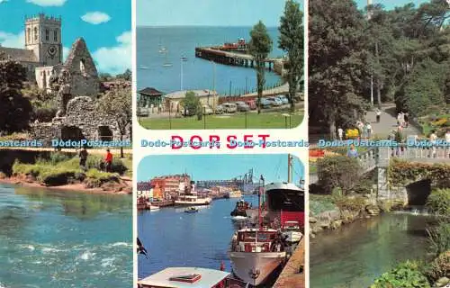 R490752 Dorset Christchurch Swanage Poole Bournemouth E T W Dennis Photocolour M