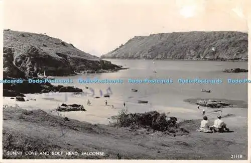 R490771 Salcombe Sunny Cove and Bolt Head J Salmon