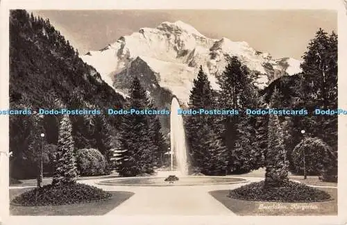 R490777 Interlaken Kurgarten Gabler 1937