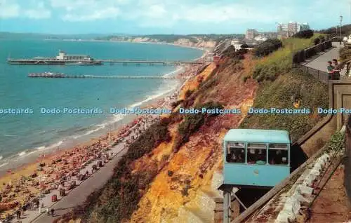 R490784 Bournemouth East Cliff Postkarte