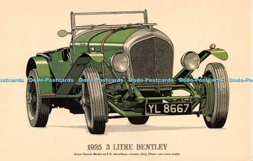 R490802 3 Liter Bentley Super Sports Modell auf 9 Fuß Radstand Chassis Nur fünfzehn