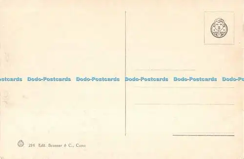 R490826 Lago di Como Panorama visto dalla Villa Serbelloni Brunner und C