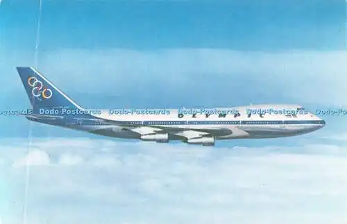 R490845 Olympic Railway Boeing 747 200 B Jumbo Jet Ch Papadopoulos