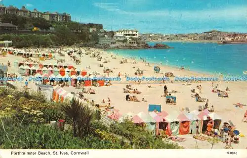 R490851 Cornwall St Ives Porthminster Beach E T W Dennis Photocolour 1978